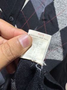 Lacoste Pure Wool Black Cardigan