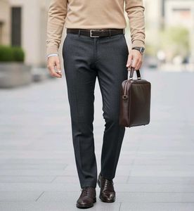 Men's Black H&M Formal Pants