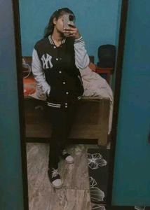 Trendy Varsity Jacket