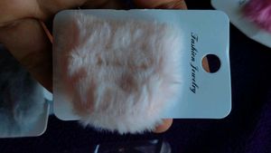 Fluffy Hair Clip 3 Pc