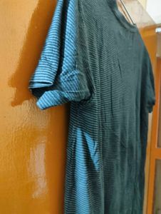 Striped &#39;Reality&#39; Tee