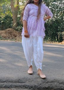 New One Purple 💜 &amp; White 🤍 Dress 👗