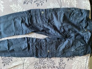 Dark Blue Cargo Pants