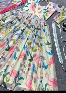 Ethnic Gown With Duptta