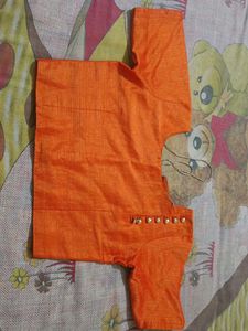 Orange Blouse