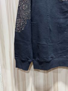Engild E&amp;G Black Designer Korean Sweatshirt