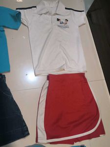 School And Sports Dress For 4-5 Year Old Girl