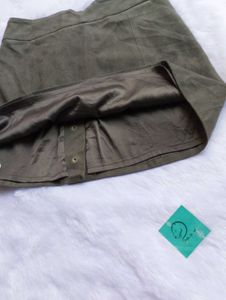 ♥️Olive Green Mini Skirt♥️