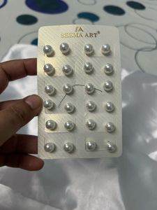 5 pairs Pearl Earrings Set