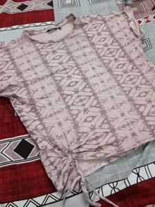 Patterned Roadester T shirt