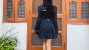 Chic Black Fit &amp; Flare Dress
