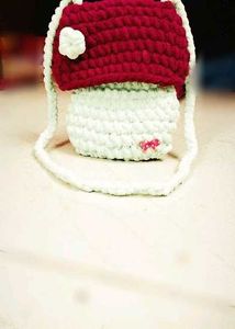 Mushroom Sling Bag_crochet