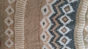 Weatherproof Vintage Ladies&#39; Fairisle Sweater, Tan