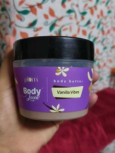 Plum BodyLovin' Vanilla Vibes Using Half