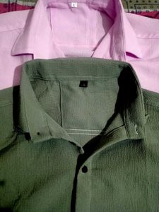 Stylish Men&#39;s Shirt Cool Shirts Pack of 2