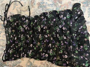 Floral Ruffle Mini Dress