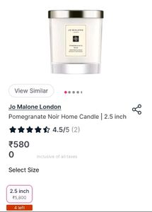 Jo Malone London Sented Candle Bougie Perfume
