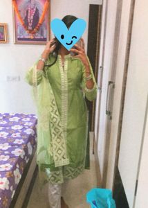 Elegant Green Kurta Set