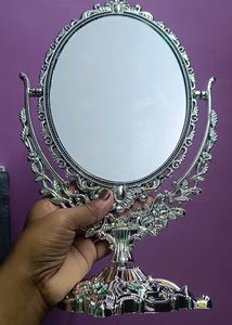 New Vintage 90s Aluminium Oval Double Sidemirror🪞