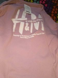Bansi Pink Graphic Sweatshirt