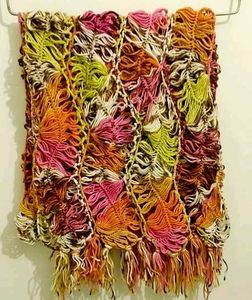 Colorful Knitted Scarf