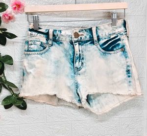 🎁Buy 2 Get 1 Free 🎁Acid Wash Denim Shorts