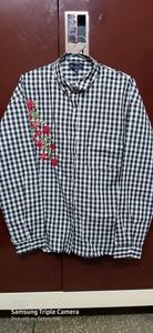 Casual embroidery shirt