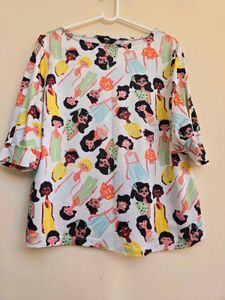 MAX Graphic Print Top