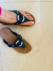 Bossy Blue Sandals