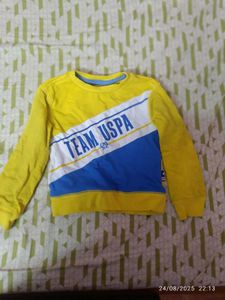 (Donation )USPA Kids Yellow Sweatshirt