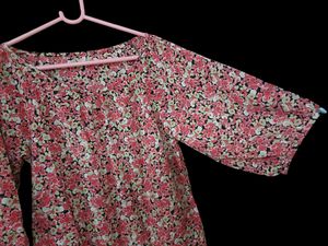 Summer Dress With Beautiful Floral Patterns