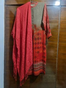 Light winter Stylish Printed Kurta Set Of 3