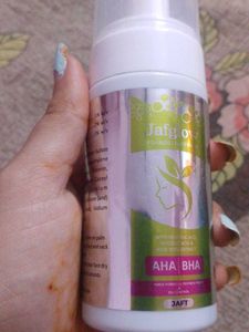 Jafglow facewash for glowing skin