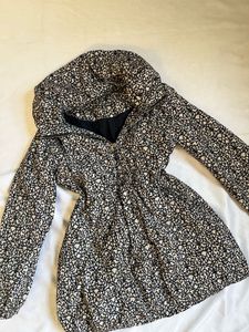 Patterned Hooded Jacket