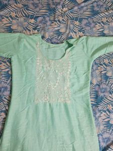 Elegant Embroidered Kurta
