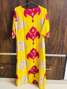 Kurta For Women Yellow Westside