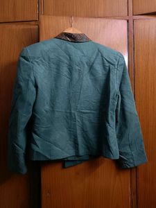 Vintage Padded Crop Coat
