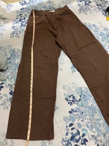 Brown Wide Leg Pants