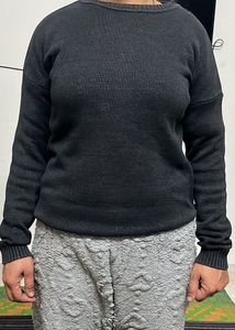 Dark Gray Pullover Sweater