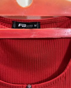 Red Bodysuit