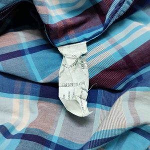 Fred Perry Plaid Shirt - 40
