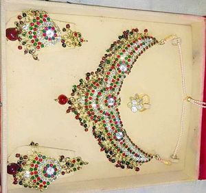 Bridal Jewelry Set - Necklace, Earrings &amp; Ring