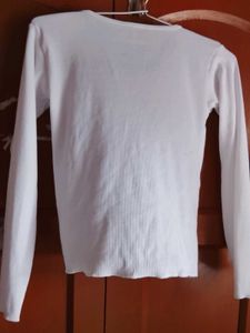 White Long Sleeve T-Shirt