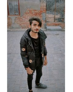 Black Jacket Branded Looks Great