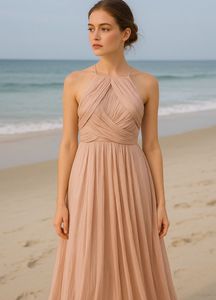 Flowy Beach Gown