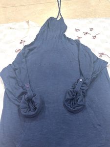 High neck Casual Tshirt