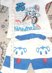 Combo Set Of T- Shirt 👕 And Shorts 🩳 For Boy