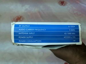 AV-RF Working Condition.