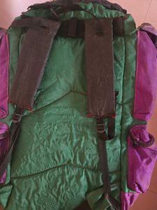 Vintage Purple &amp; Green Backpack