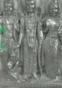Silver Ram Darbar Idol for Home Decor